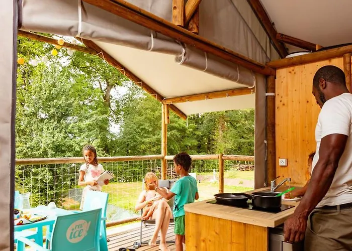 Toile Avec Terrasse Pour 4 A - Api-1-52-1505 *