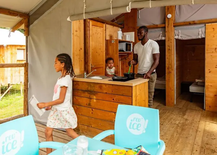 Toile Avec Terrasse Pour 4 A - Api-1-52-1505 *